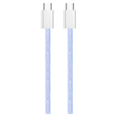 Дата кабель USB-C to USB-C 1.0m 60W 3.0А purple ColorWay (CW-CBPDCC061-PU)