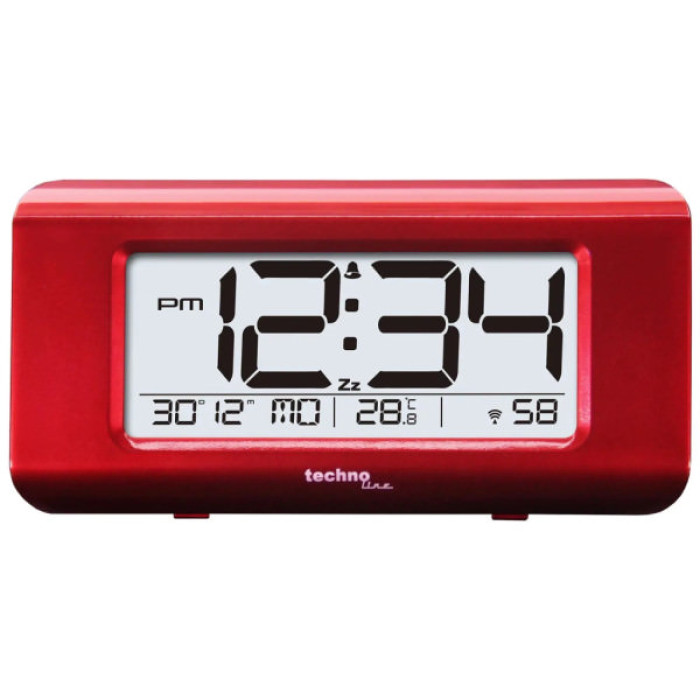 Настільний годинник Technoline WT197 Red (DAS302981)
