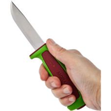 Ніж Morakniv Basic 546 LE 2024 stainless steel Ivy Green/Dala Red (14282)