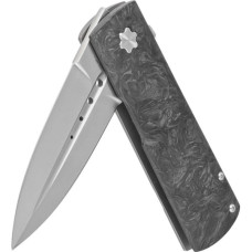 Ніж Maserin Daga, Elmax, fat carbon, чорний (372/N)