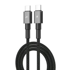 Дата кабель USB-C to USB-C 1.0m 100W black Grand-X (CC-08B)