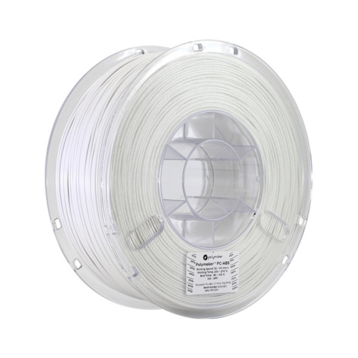 Пластик для 3D-принтера Polymaker PC-ABS 1,75mm1kg WHITE (PC04002)