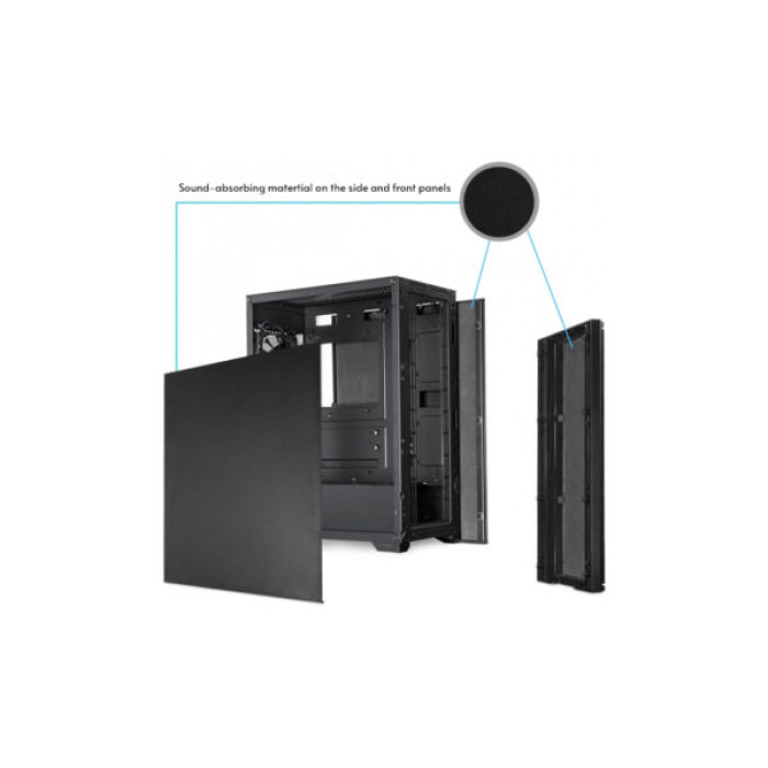 Корпус Chieftec Pro Midi Q (AS-02B-OP)