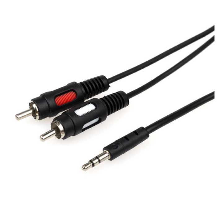 Кабель мультимедійний 3.5mm M to 2xRCA M 5.0m Atcom (10709)
