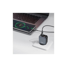 Зарядний пристрій XO L154 USB-C PD20W + USB-A QC3.0 Black (L154.black)