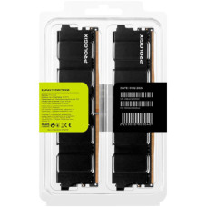 Модуль пам'яті для комп'ютера DDR4 16GB (2x8GB) 3200 MHz Black Prologix (PRO16GB3200B4K)