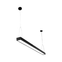 Світильник Євросвітло Sign-30 підвісний лінійний на тросах 30Вт 4200К чорний