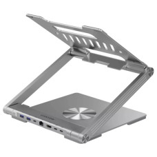 Підставка до ноутбука Canyon Laptop Stand with Detachable Hub OnStand 2 (6-in-1 Hub) (CNS-SDS2)