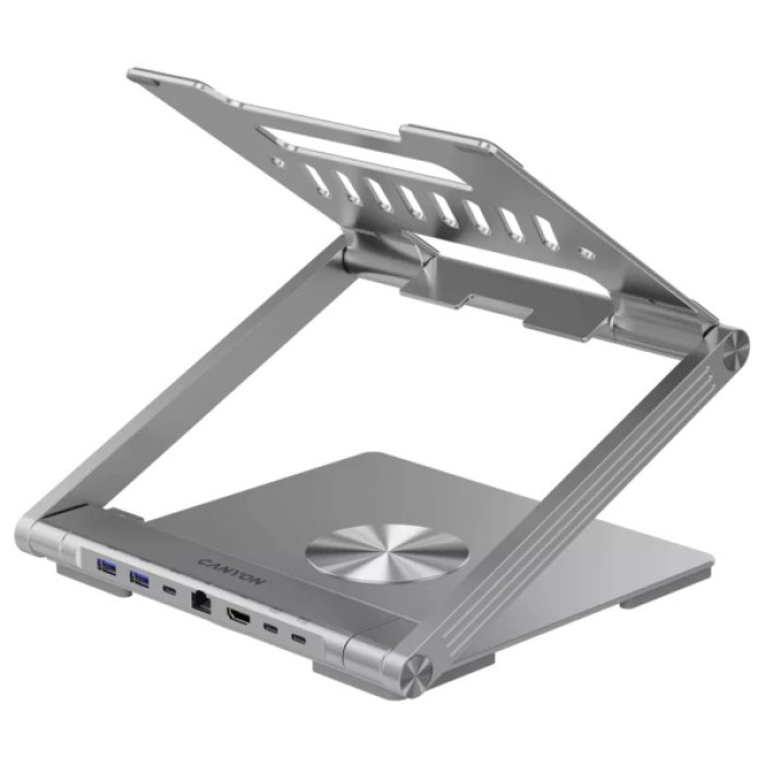 Підставка до ноутбука Canyon Laptop Stand with Detachable Hub OnStand 2 (6-in-1 Hub) (CNS-SDS2)