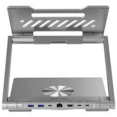 Підставка до ноутбука Canyon Laptop Stand with Detachable Hub OnStand 2 (6-in-1 Hub) (CNS-SDS2)