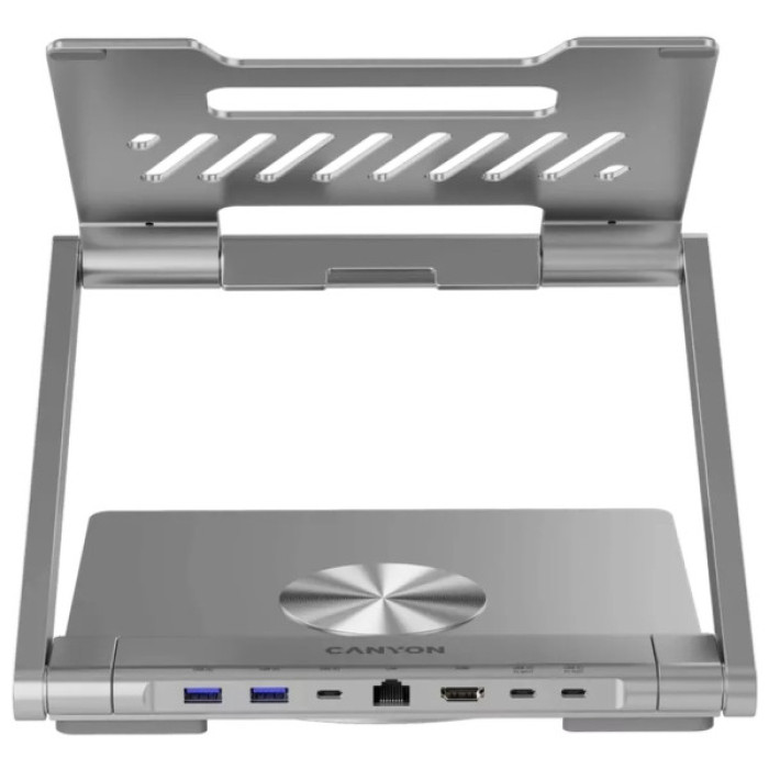 Підставка до ноутбука Canyon Laptop Stand with Detachable Hub OnStand 2 (6-in-1 Hub) (CNS-SDS2)