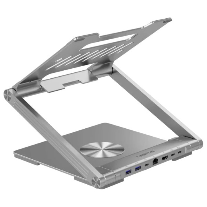 Підставка до ноутбука Canyon Laptop Stand with Detachable Hub OnStand 2 (6-in-1 Hub) (CNS-SDS2)