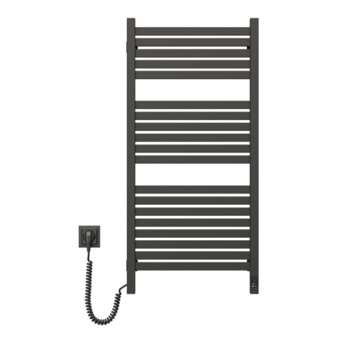 Сушарка для рушників Navin Авангард Х 1000х480 Wi-Fi лівобічна чорний муар (12-272155-4810)