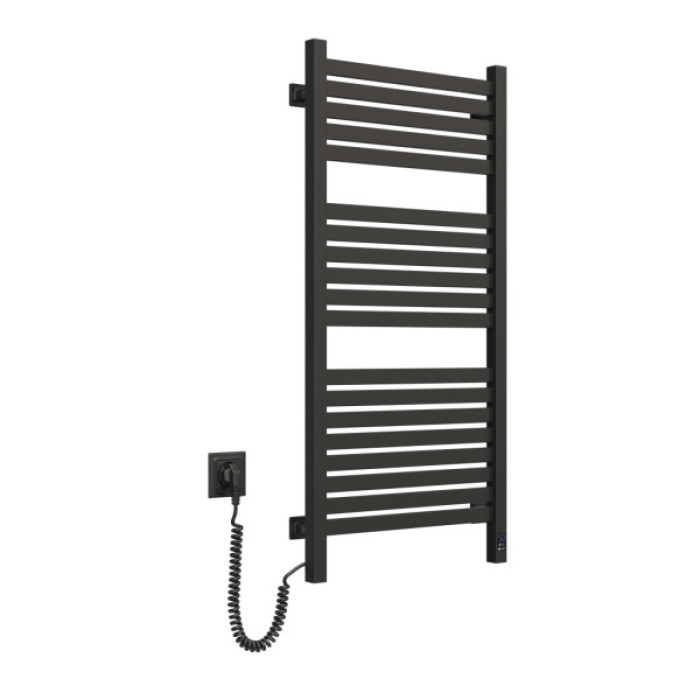 Сушарка для рушників Navin Авангард Х 1000х480 Wi-Fi лівобічна чорний муар (12-272155-4810)