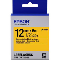 Стрічка для принтера етикеток Epson LK4YBP (C53S654008)