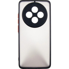 Чохол до мобільного телефона Dengos Oppo Reno12 F 4G Case Matte + Glass (Black) (DG-KM-157)
