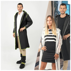 Дощовик Perletti City чорний/сріблястий L (14210177L)