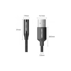 Звукова плата Vention USB AM to 3.5mm F 0.25m (4pin) 96kHz/24bit DSP noise reduction (CVEBC)