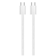 Дата кабель USB-C to USB-C 2.0m (braided cotton) (PD Fast Charging 60W) 3.0А grey ColorWay (CW-CBPDCC068-GR)