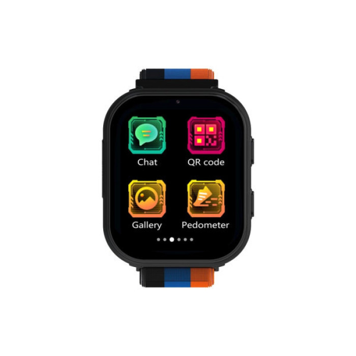Смарт-годинник Gelius Pro GP-PK008 (Rainbow) Black Kids smart watch with GPS/4G (Pro GP-PK008 (Rainbow) Black)