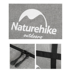 Дорожня сумка Naturehike баул NH17S021-M 45 л сірий (6927595724910)