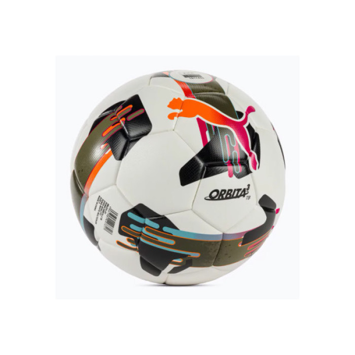М'яч футбольний Puma Orbita 3 TB (FIFA Quality) 084324-01 білий, чорний, болотний 5 (4067981497317)