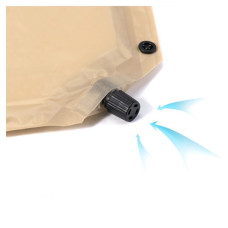 Туристичний килимок Naturehike NH15Q002-D 25 мм Yellow (6927595782576)