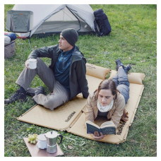 Туристичний килимок Naturehike NH15Q002-D 25 мм Yellow (6927595782576)