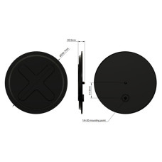 Антена для дрона TrueRC X-21 5.8GHz SMA RHCP (0608597256062-2)