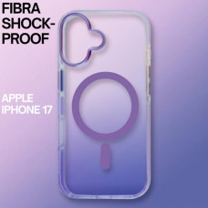 Чохол до мобільного телефона BeCover FIBRA Shock-Proof MagSafe Apple iPhone 17 Light Purple (715445)