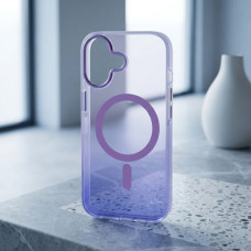 Чохол до мобільного телефона BeCover FIBRA Shock-Proof MagSafe Apple iPhone 17 Light Purple (715445)