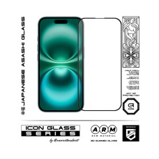 Скло захисне Armorstandart Kit Icon 3D iPhone 16 Black 2 pcs (ARM83511)