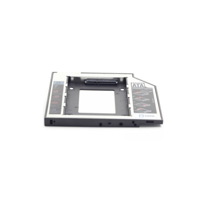 Фрейм-перехідник Gembird 2.5" HDD/SSD to laptop slim 5.25'' bay (MF-95-01)