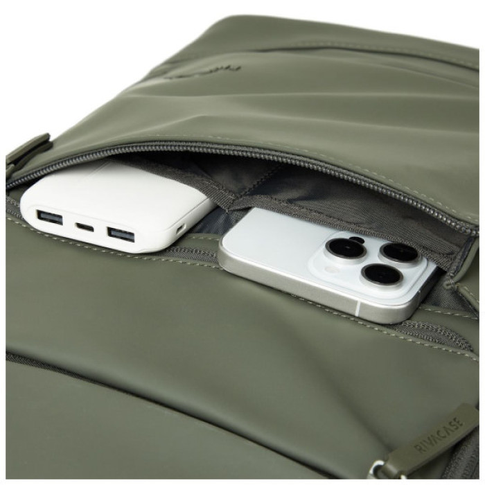 Рюкзак для ноутбука RivaCase 15.6" 7856 Eden, Olive green, 20L (7856Olivegreen)