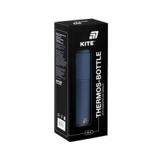 Термокружка Kite 1227 з термодатчиком 450 мл синій (K25-1227-2)