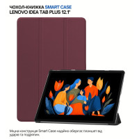 Чохол до планшета BeCover Smart Case Lenovo Idea Tab Plus 12.1" Red Wine (715085)
