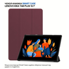 Чохол до планшета BeCover Smart Case Lenovo Idea Tab Plus 12.1" Red Wine (715085)