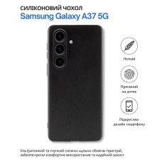 Чохол до мобільного телефона BeCover silicone Samsung Galaxy A37 5G SM-A376 Black (714859)