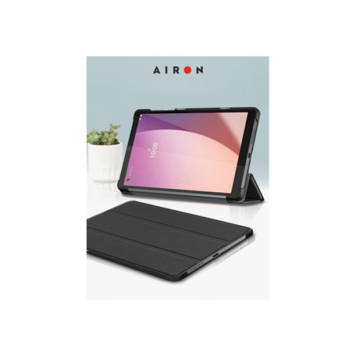 Чохол до планшета AirOn Premium Lenovo Tab M8 4th Gen (TB-300FU) + protective film black (4822352781092)