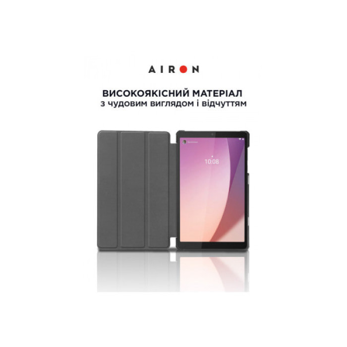 Чохол до планшета AirOn Premium Lenovo Tab M8 4th Gen (TB-300FU) + protective film black (4822352781092)