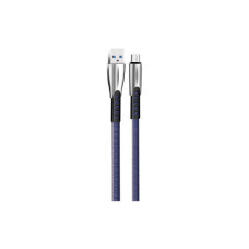 Дата кабель USB 2.0 AM to Micro 5P 1.0m zinc alloy blue ColorWay (CW-CBUM011-BL)