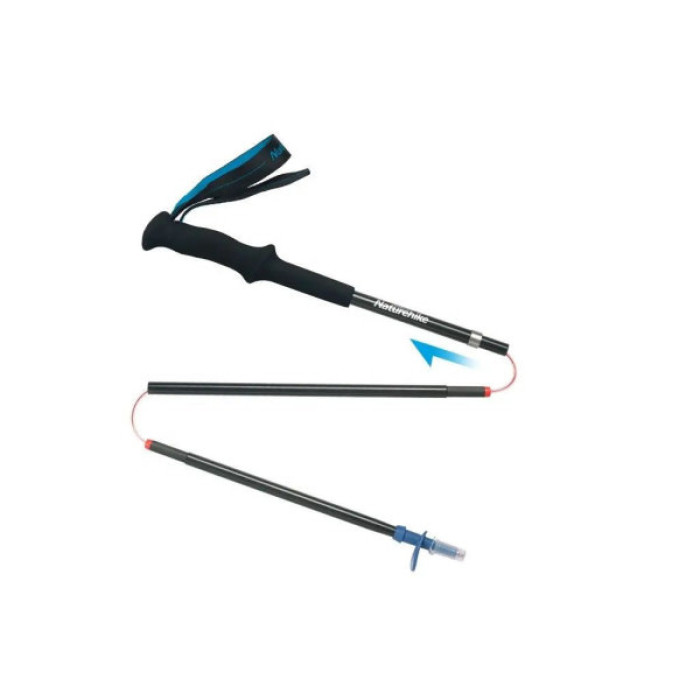 Трекінгові палиці Naturehike ST08 NH18D020-Z 110 см бордова 1 шт (6927595748527)