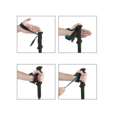 Трекінгові палиці Naturehike ST08 NH18D020-Z 110 см бордова 1 шт (6927595748527)