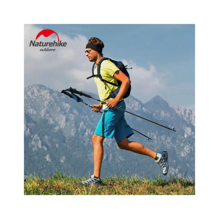 Трекінгові палиці Naturehike ST08 NH18D020-Z 110 см бордова 1 шт (6927595748527)