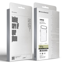 Чохол до мобільного телефона Armorstandart Uniq MagCase Apple iPhone 17 Air Matte Clear (ARM86279)