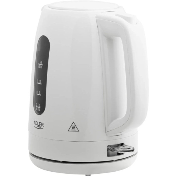 Електрочайник Adler AD 1380 white