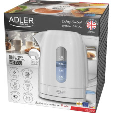 Електрочайник Adler AD 1380 white