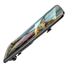 Відеореєстратор HOCO DV4 4.5-inch rearview mirror driving recorder dual-channel Black (6942007616782)