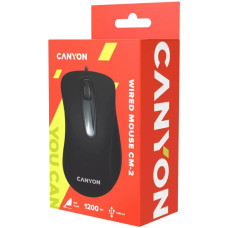 Мишка Canyon CNE-CMS USB Black (CNE-CMS2)