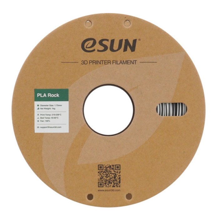 Пластик для 3D-принтера eSUN PLA Rock 1,75mm 1kg TIGER PORPHYRY (PLA-ROCK175O-TG1P1)